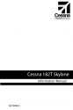 Cessna 182T Skylane Aircraft Information Manual - G1000 with GFC-700