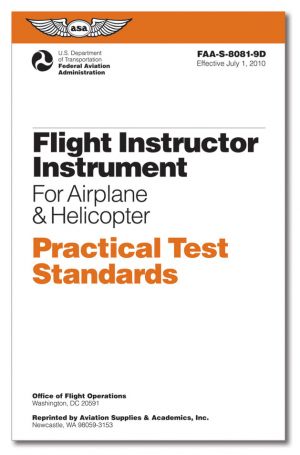 ASA Flight Instructor - Instrument Rating Practical Test Standards