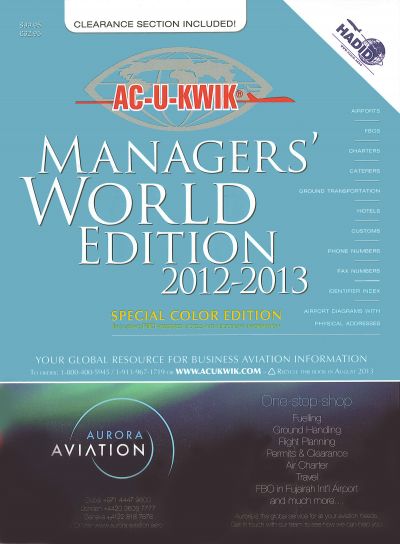 AC-U-KWIK Manager's World Edition - Airport|FBO Directory - 2012|2013