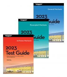 ASA Aviation Maintenance Technician Test Guide Set - 2023