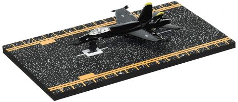 Hot Wings - F-18 Hornet - Black with Yellow Trim