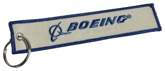 "Boeing" Embroidered Key Chain