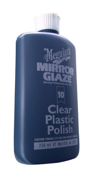 Meguiars Clear Plastic Polish #10 - 8 oz