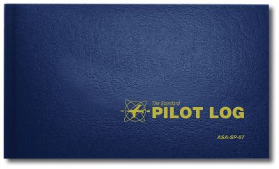 ASA Standard Pilot Logbook (Blue)