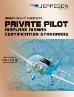 Jeppesen Private Pilot Airman Certification Standards - ACS-6