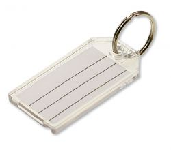 Lucky Line Extra Strength Clear Key Tag - Pack of Twenty