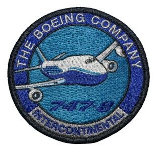Boeing 747-8 Intercontinental Round Patch