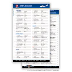 Qref Checklist - Card Version - Cessna 172 Basic Skyhawk