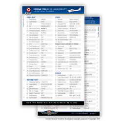 Qref Checklist - Card Version - Cessna 172S Skyhawk SP G1000