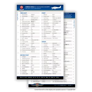 Qref Checklist - Card Version - Cirrus SR22 G1-G2