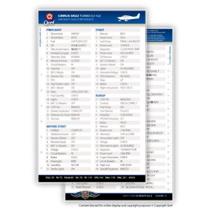 Qref Checklist - Card Version - Cirrus S22 G1-G2 Turbo