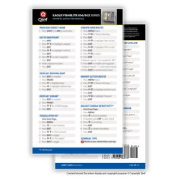 Qref Checklist - Card Version - Eagle FishElite 600/480