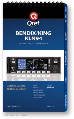 Qref Checklist - Avionics - Bendix King KLN-94, KLN-89B and KLN-90B
