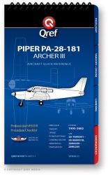 Qref Checklist - Book Version - Piper Archer III PA-28-181