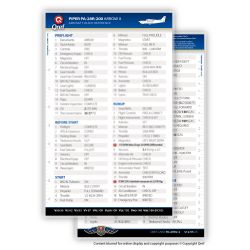 Qref Checklist - Card Version - Piper Arrow II PA-28R-200