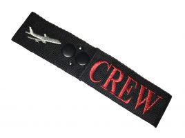 Secure Crew Tag - Flight Crew Luggage Crew Tag