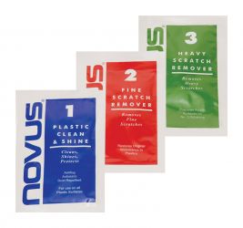 Novus Plastic Polish Kit - Pillow Pack