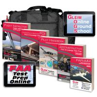 Gleim Flight-Ground Instructor Kit with Online Test Prep and Ground School - 2023